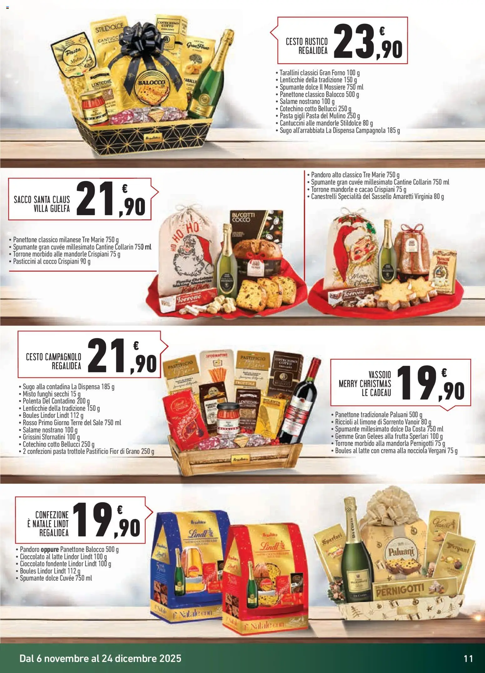 Volantino Conad del 06.11.2025 | Pagina: 11 | Prodotti: Crema, Frutta, Cacao, Grissini