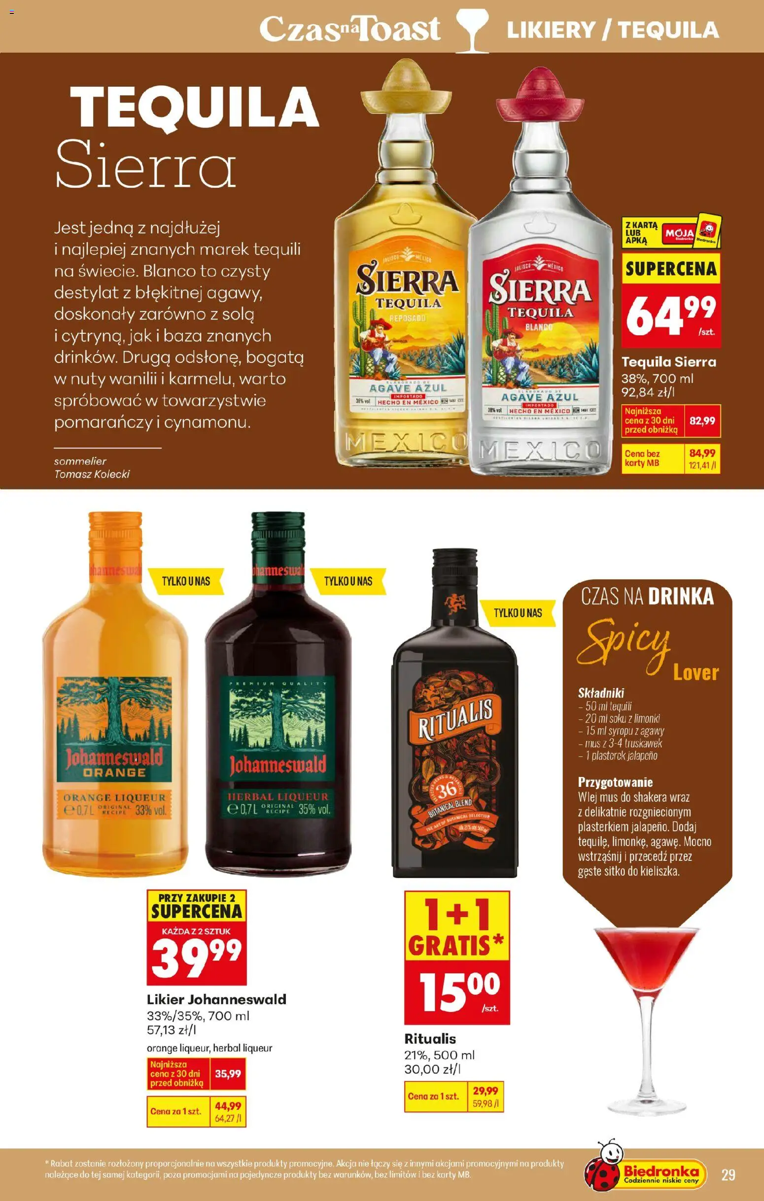 Biedronka gazetka - Czas na toast od 09.02.2026 | Strona: 33