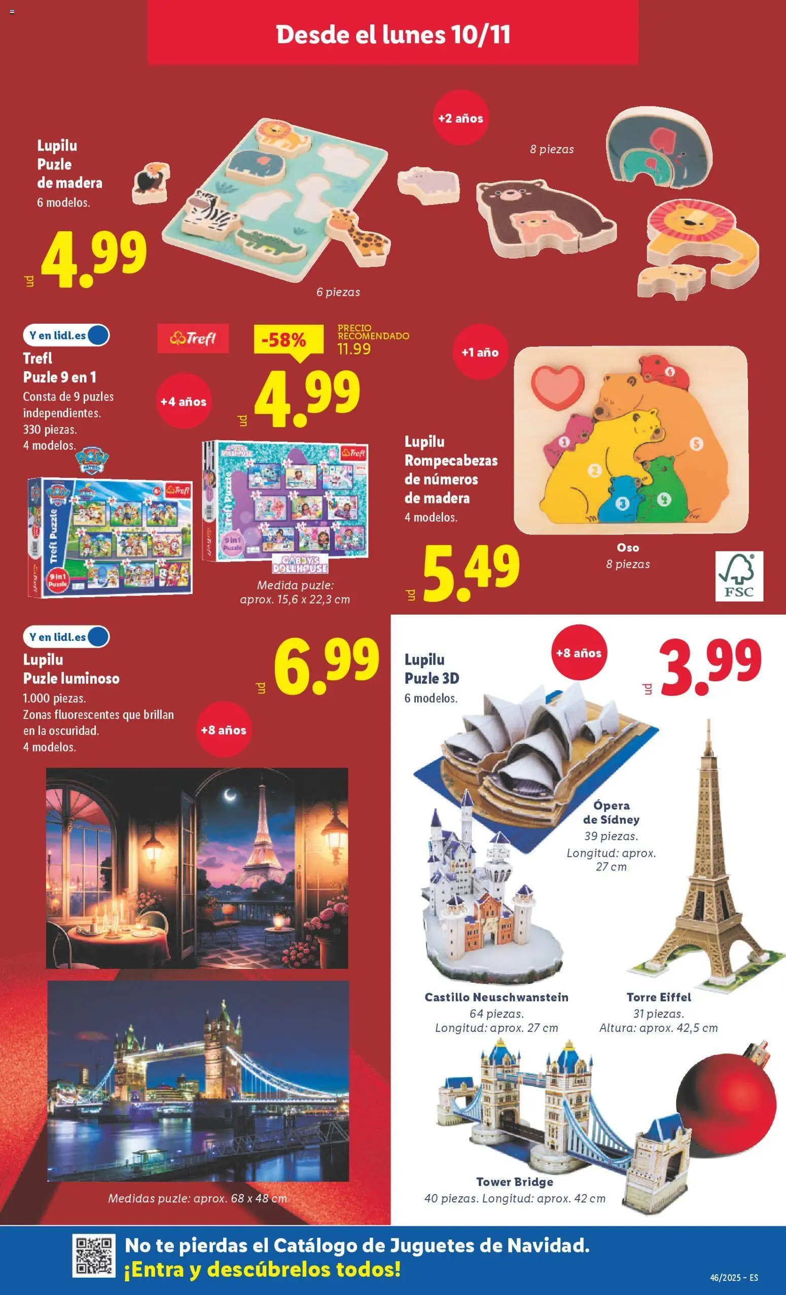 Lidl folleto de bazar │ válido desde el 10.11.2025 | Página: 15 | Productos: Té, Juguetes