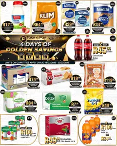 Take n Pay specials catalogue – valid from 16.03.2026