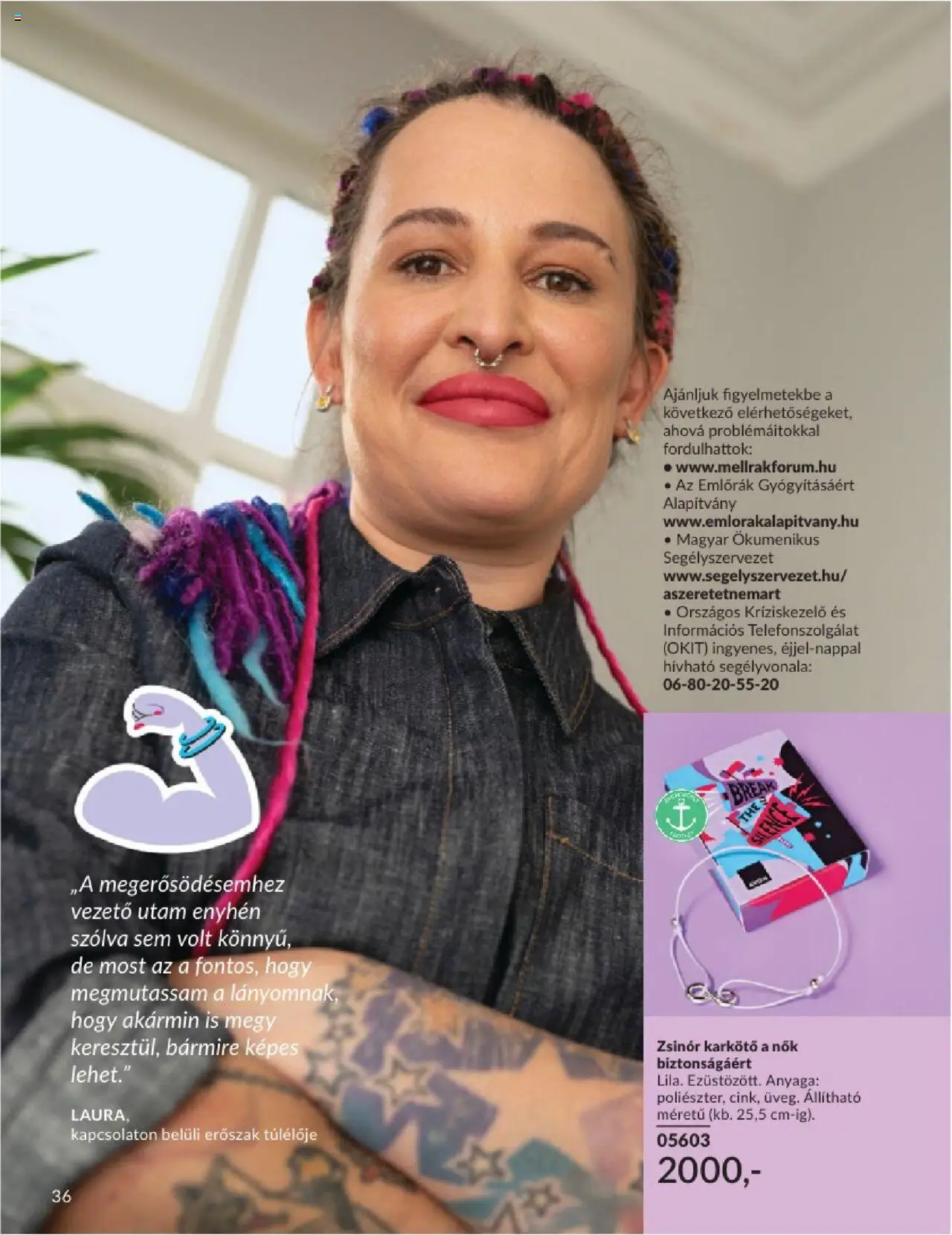 Avon akciós ujság - amely érvényes a következő dátumtól: 01.06.2025 | Oldal: 36 | Termékek: Karkötő