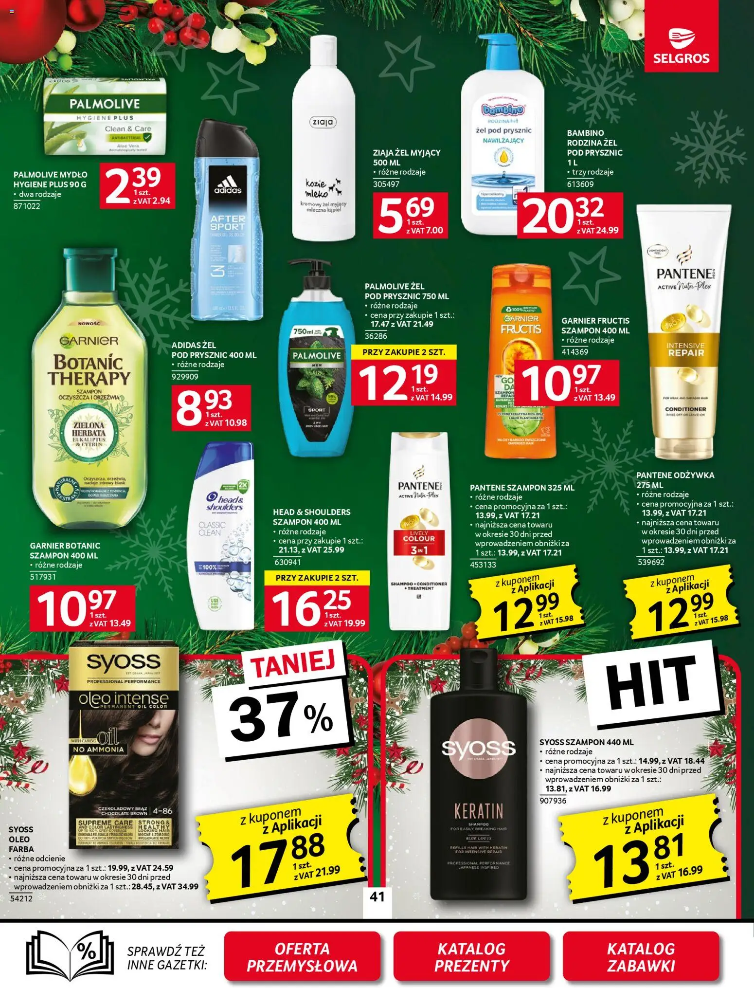 Selgros cash&carry Gazetka od 20.11.2025 | Strona: 35 | Produkty: Kąpiel, Mleko, Mydło, Żel pod prysznic