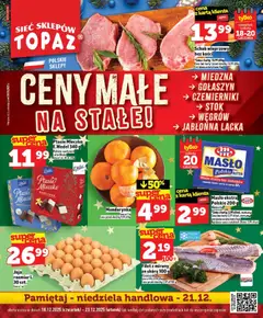 Pogląd oferty "Topaz Gazetka - Ceny małe na stałe" - ważna od 18.12.2025