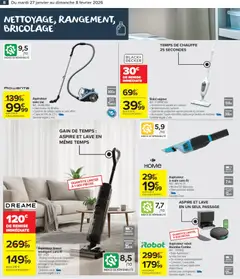 Carrefour Market - Prévisualisation de Carrefour Market Nettoyage, rangement, bricolage  valide à partir de 27.01.2026 | Page: 8