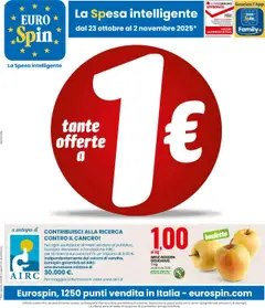 Anteprima del volantino Volantino Eurospin	 valido a partire dal 23.10.2025