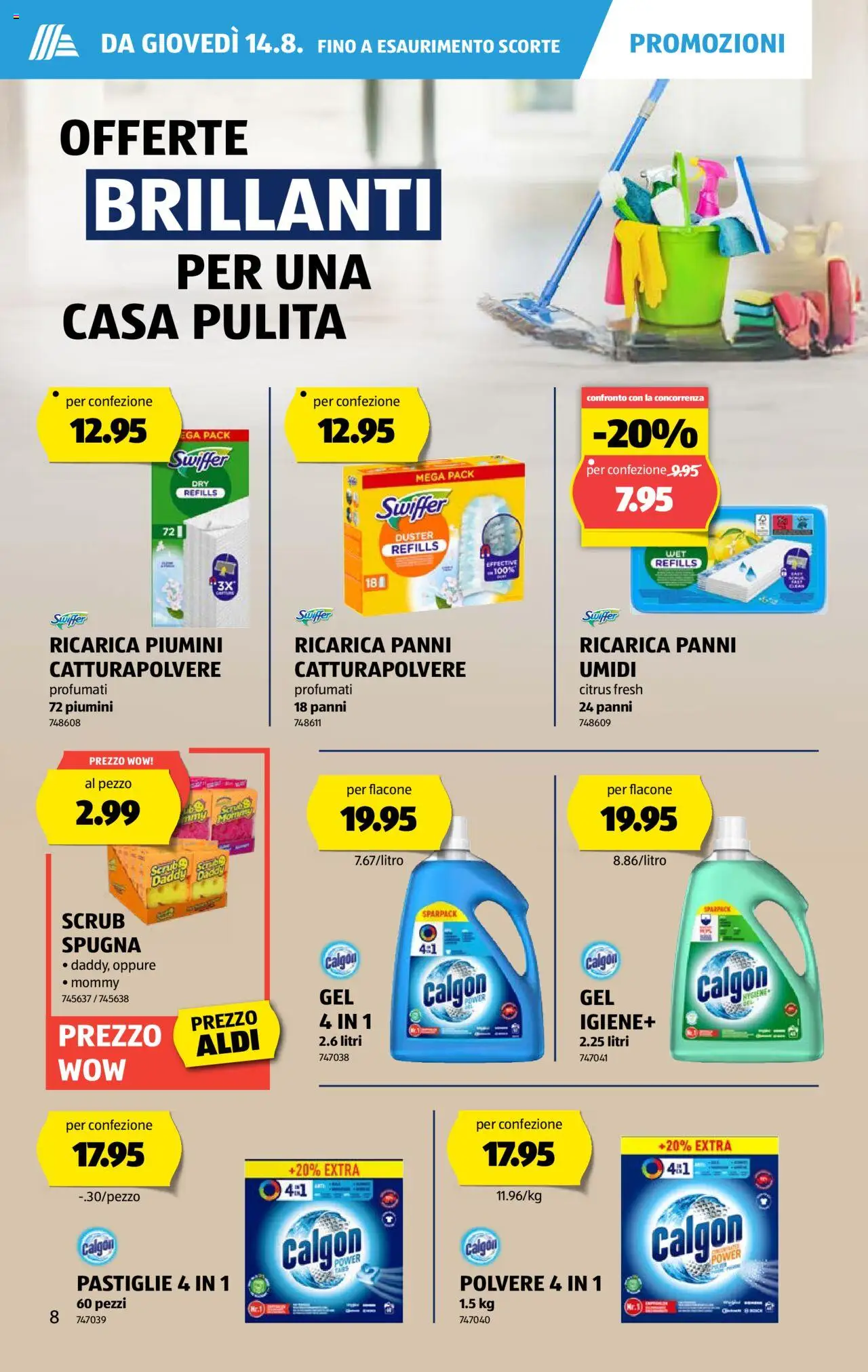 Aldi Volantino ab 14.08.2025 | Seite: 8