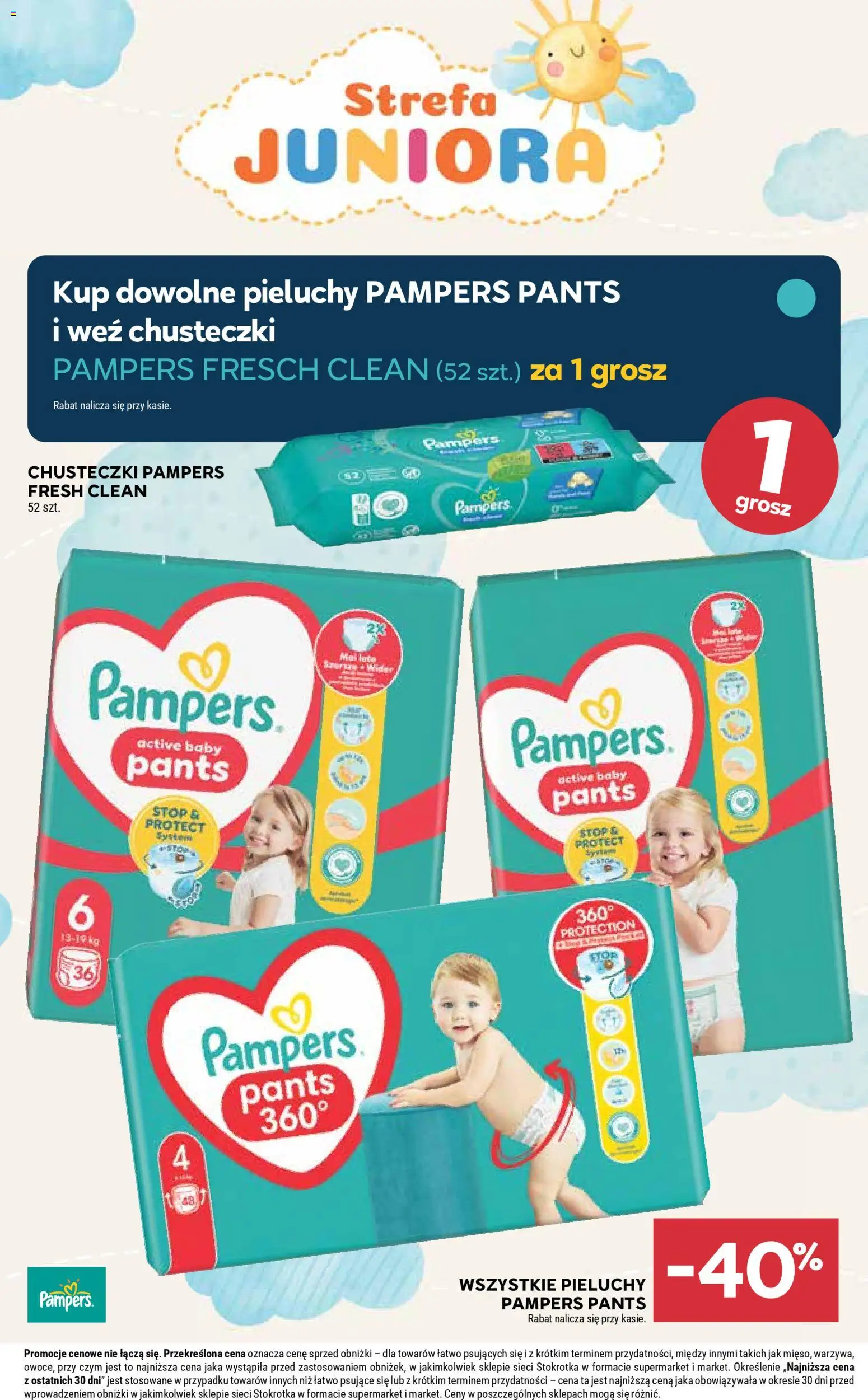 Stokrotka Gazetka od 23.10.2025 | Strona: 35 | Produkty: Stokrotka, Pampers