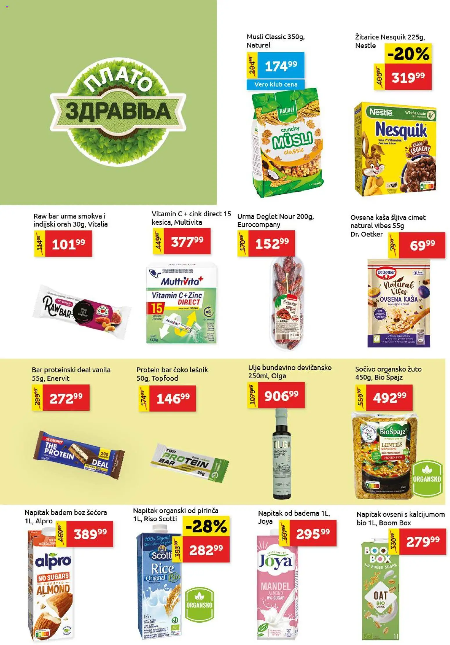 SuperVERO katalog - važi od 30.11.2025 | Strana: 12 | Proizvode: Ovsena kaša, Lešnik, Alpro, Orah