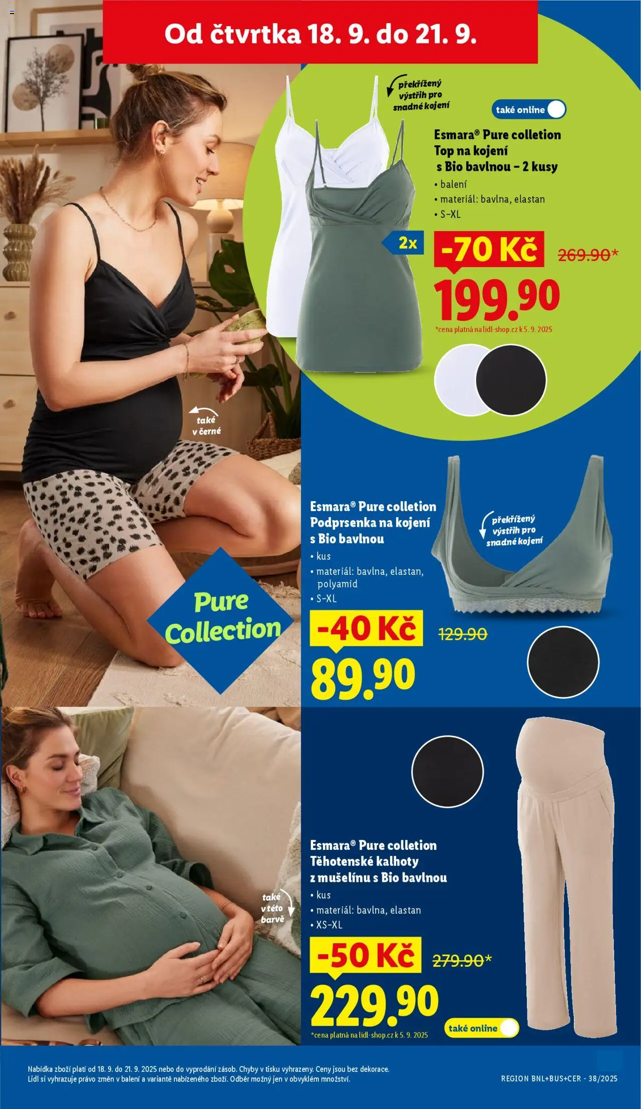 Lidl - Leták - Spotřební zboží od 15.09.2025 | Strana: 32 | Produkty: Kalhoty, Podprsenka