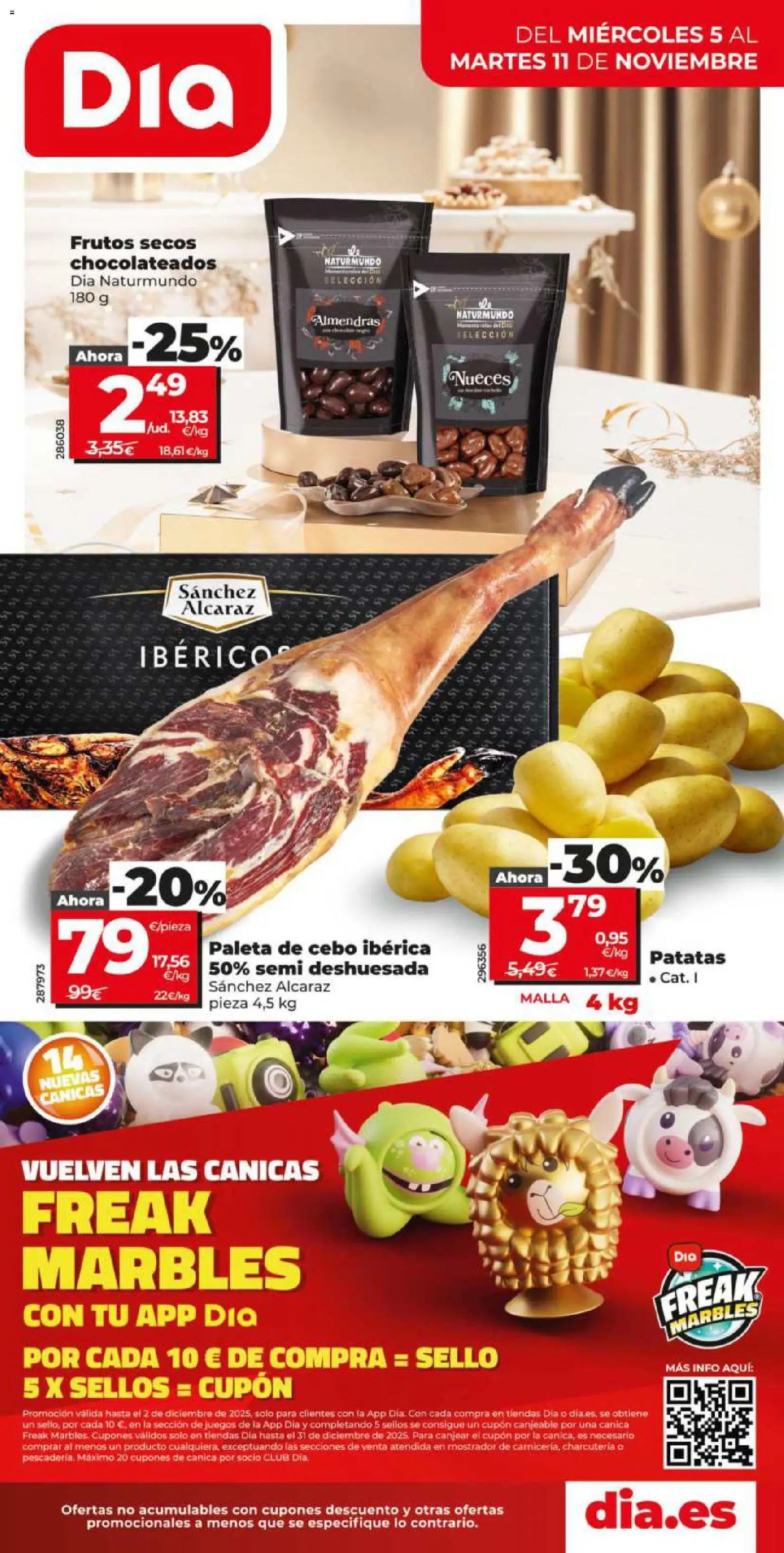 Dia - folleto Market │ válido desde el 05.11.2025 | Página: 1 | Productos: Frutos secos