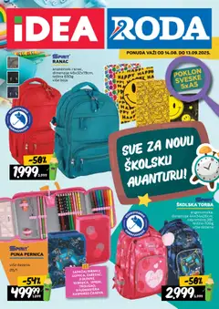 Idea Specijal škole - pregled Idea kataloga - važi od 14.08.2025