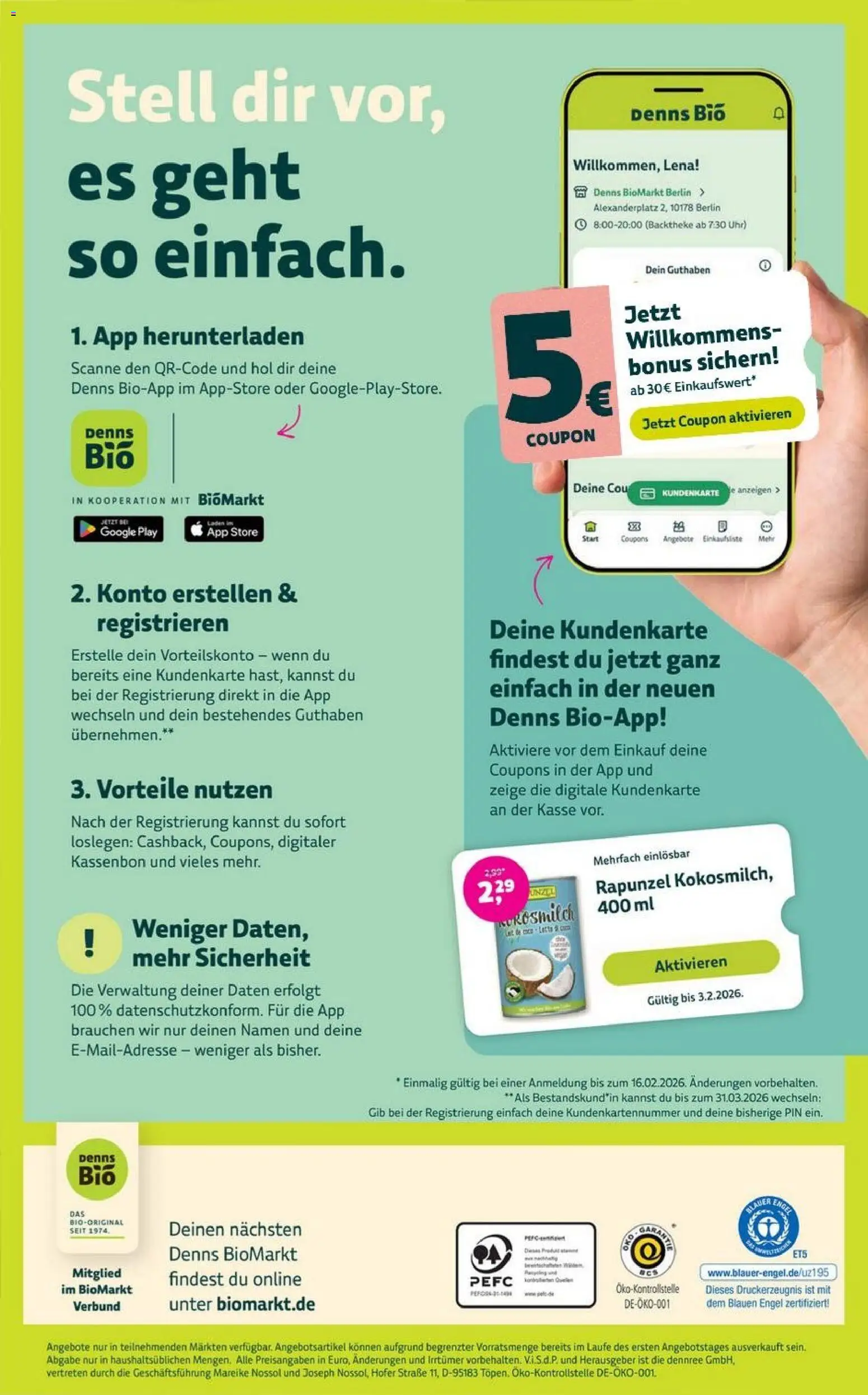 Denns BioMarkt Angebote – gültig ab 28.01.2026 | Seite: 16