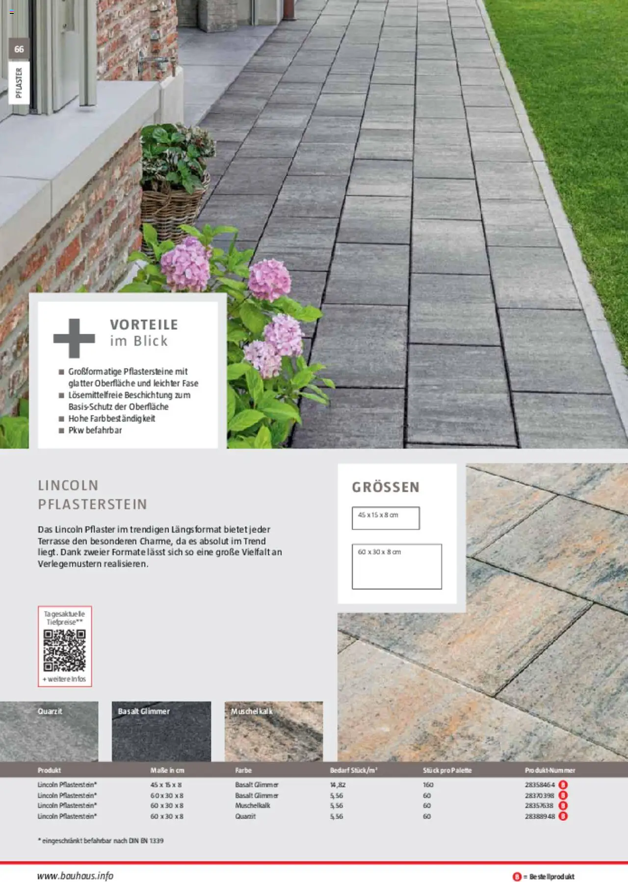 Bauhaus Gartenbaumaterialien 2025 gültig ab 11.03.2025 | Seite: 66