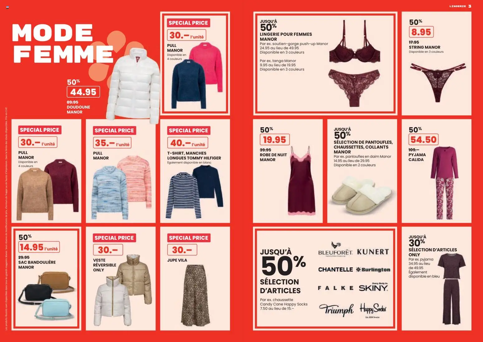 Manor Aktionen Sale FR – gültig ab 25.12.2025 | Seite: 2 | Produkte: String, Pyjama