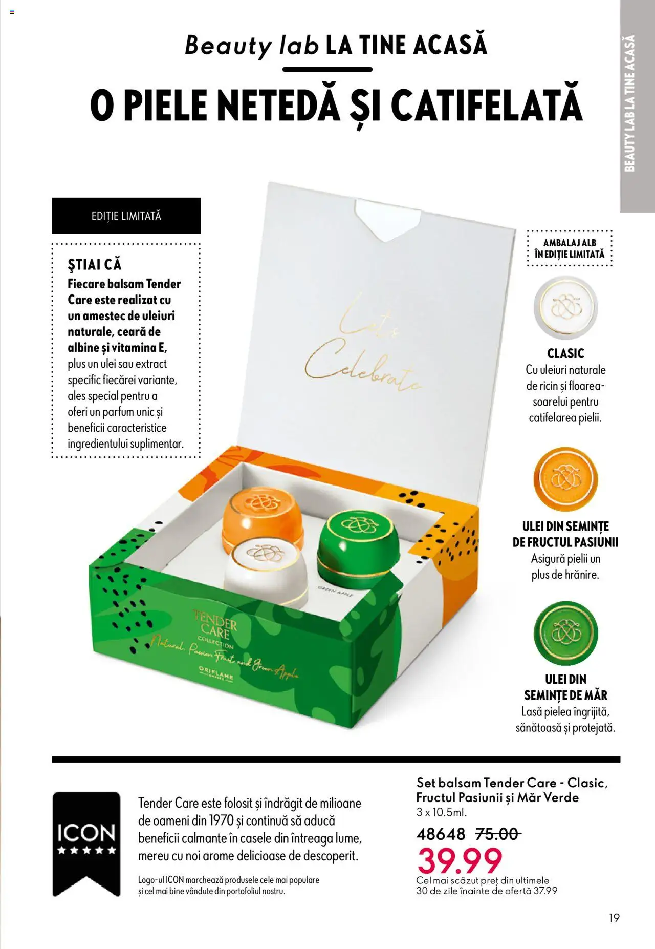 Oriflame catalog 13 2025 – valabil de la 10.09.2025 | Pagină: 19 | Produse: Parfum, Balsam, Apple, Ulei