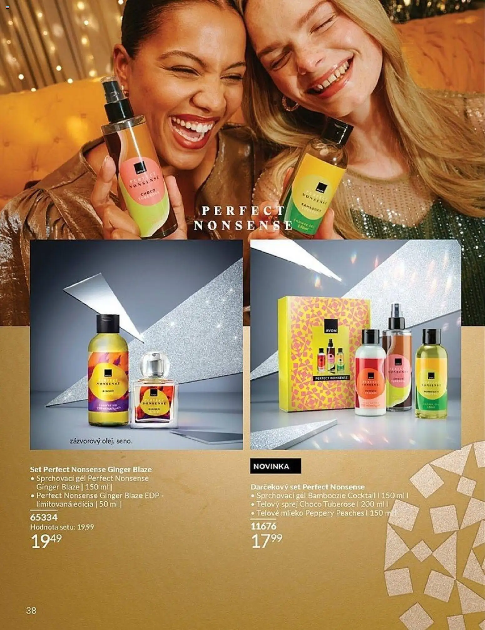 Nové Avon akcie – leták je platný od 01.12.2025 | Strana: 38 | Produkty: Mlieko, Telové mlieko