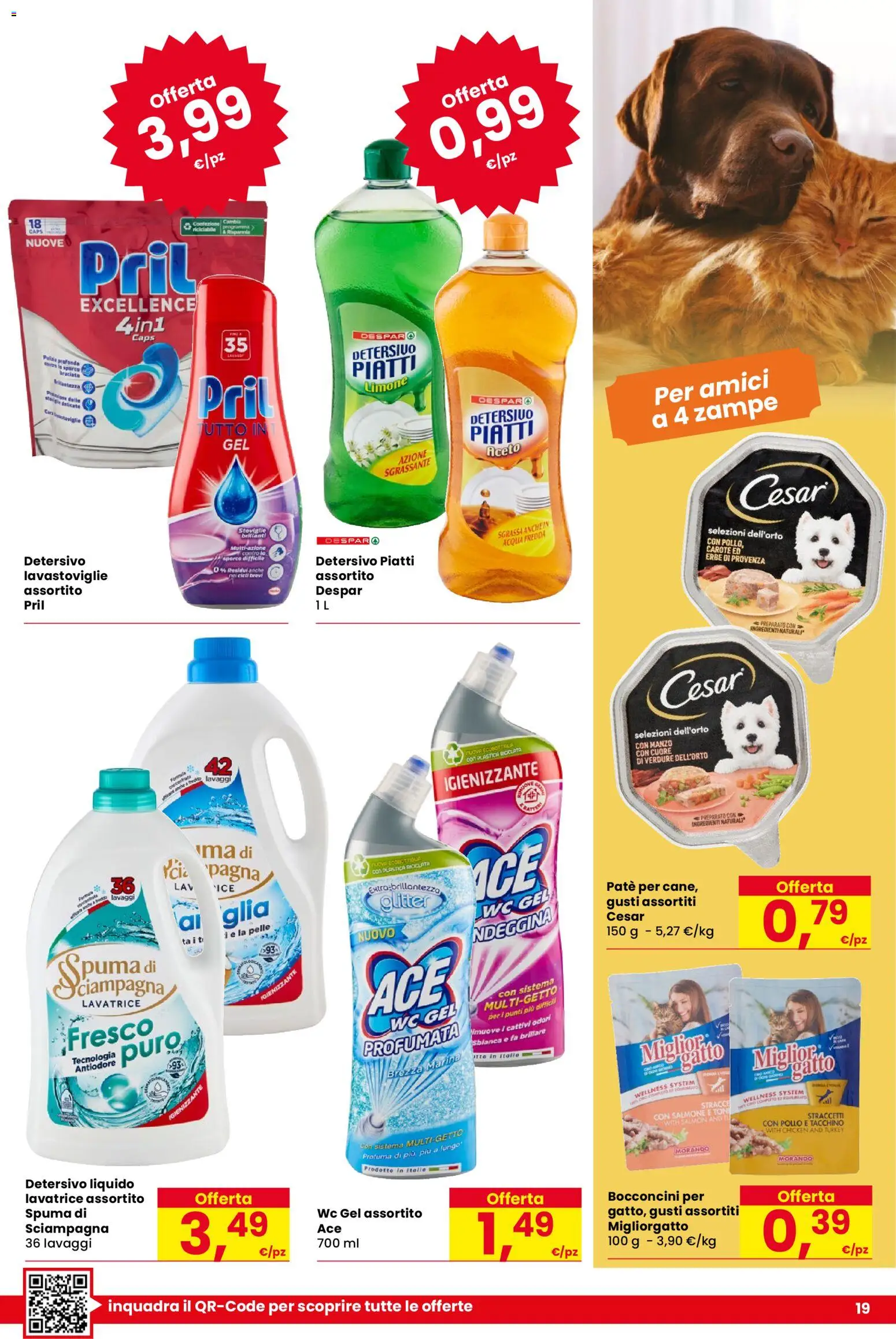 Volantino Despar del 13.11.2025 | Pagina: 19 | Prodotti: Manzo, Verdure, Tacchino, Aceto