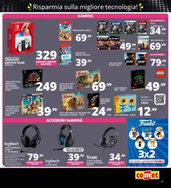 Anteprima del volantino Comet - Black Friday valido a partire dal 13.11.2025 | Pagina: 23 | Prodotti: Tenda, Xbox, Microfono, Orchidea