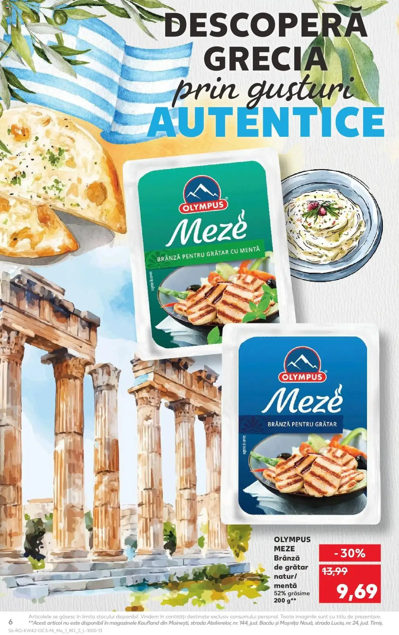 Noul catalog Kaufland – valabil de la 15.10.2025 | Pagină: 6 | Produse: Grătar, Brânză