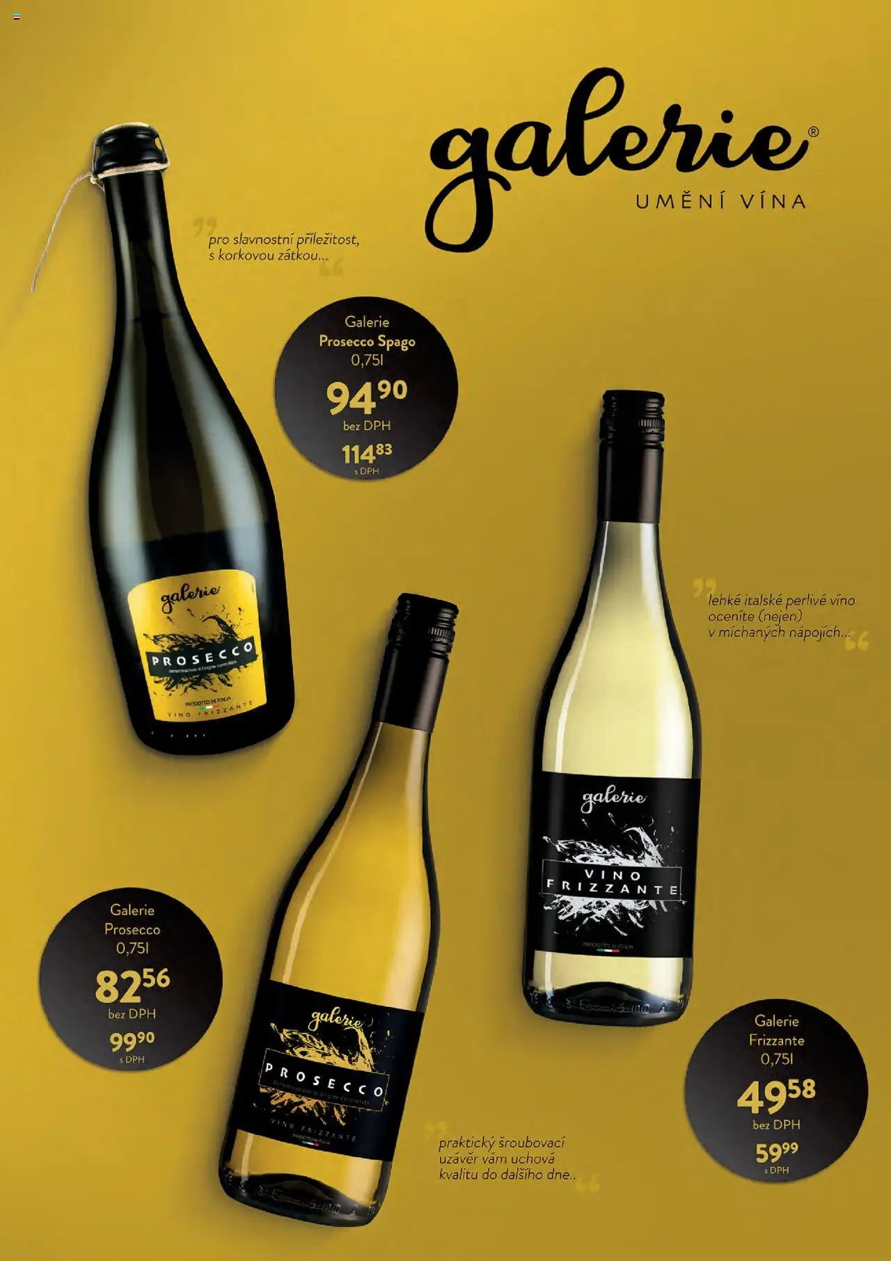 Astur & Qanto leták - Velkoobchod 09/2025 od 01.09.2025 | Strana: 39 | Produkty: Prosecco, Víno, Frizzante