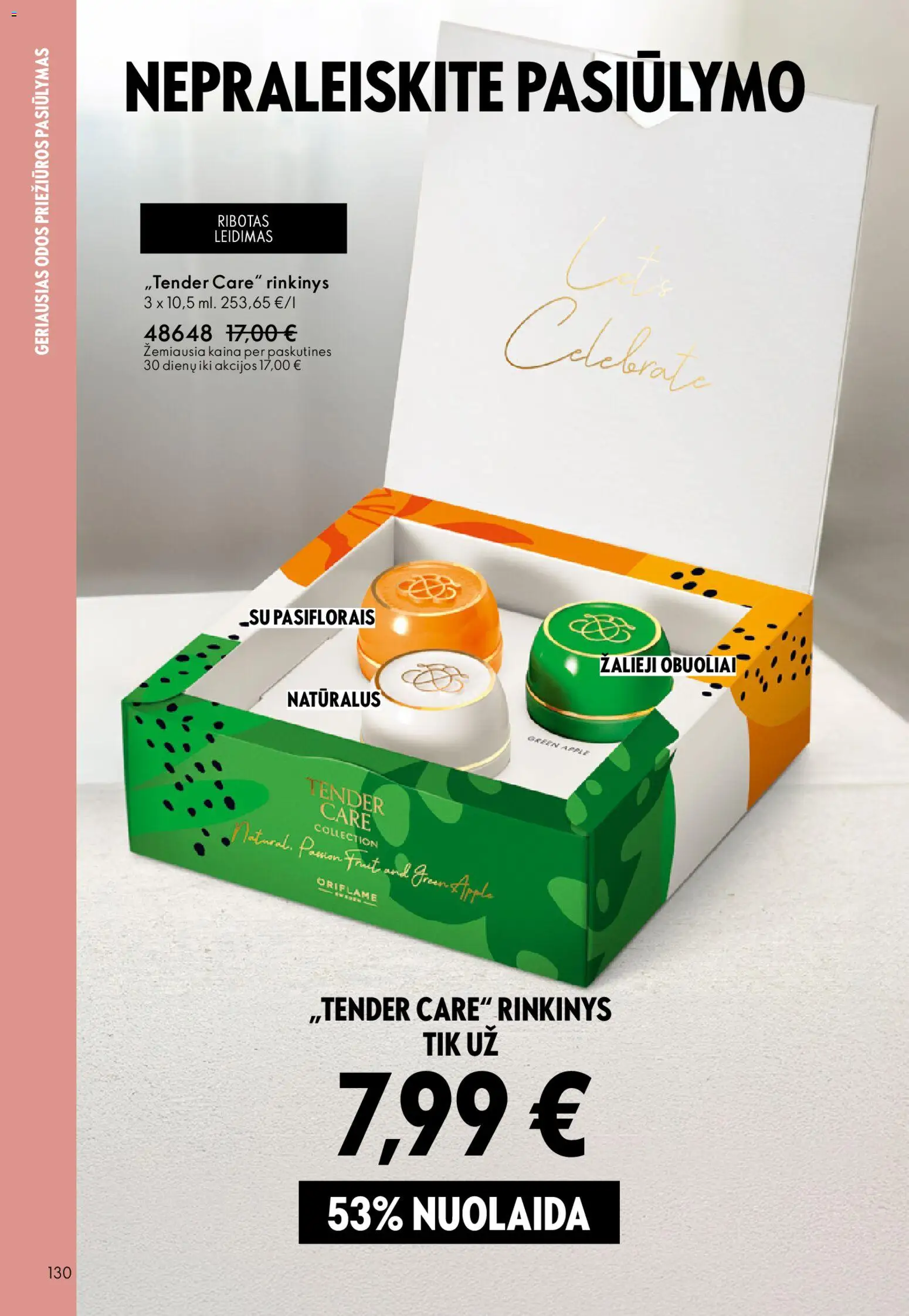 Oriflame akcijos nuo 18.02.2026 | Puslapis: 130 | Prekių: Obuoliai