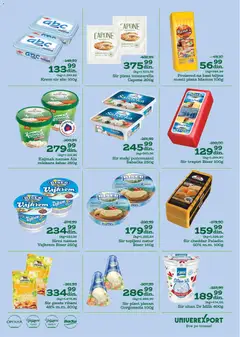 Univerexport katalog - pregled Univerexport kataloga - važi od 24.11.2025 | Strana: 9 | Proizvode: Krem sir, Vajkrem, Mozzarella, Kajmak