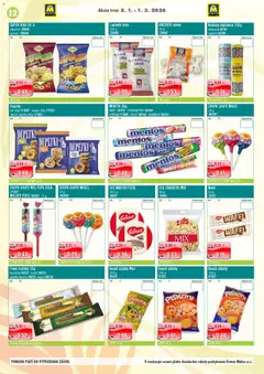 Makos leták platný od 05.01.2026 | Strana: 12 | Produkty: Jogurt, Čokoláda, Med, Cola