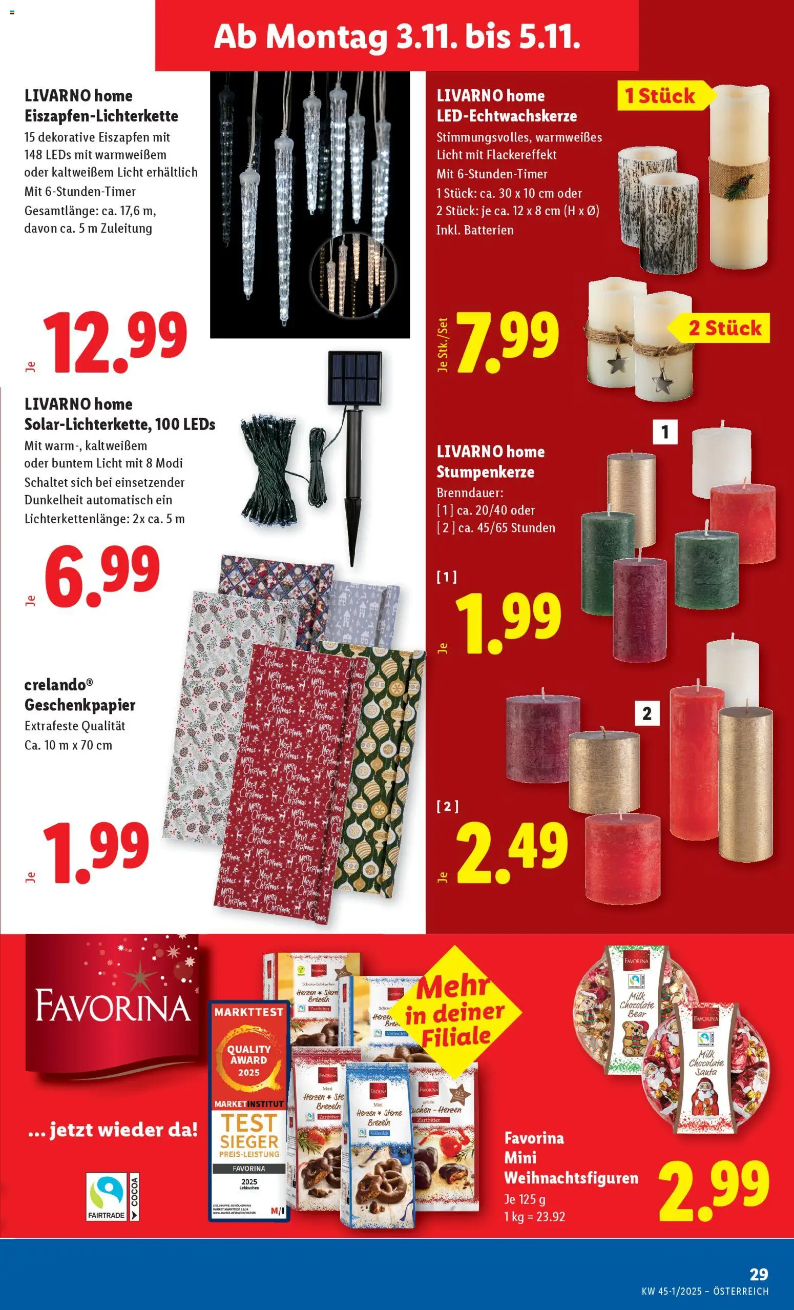 Lidl Flugblatt - Altenmarkt im Pongau, St. Johann im Pongau, Zell am See gültig ab 30.10.2025 | Seite: 35