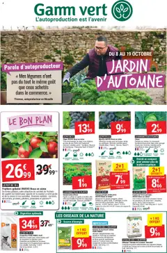 Gamm vert - Prévisualisation de Gamm vert Jardin d'Automne valide à partir de 08.10.2025