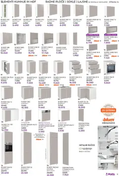 Matis katalog - pregled Matis kataloga - važi od 01.10.2025 | Strana: 9 | Proizvode: Radna ploča, Maska