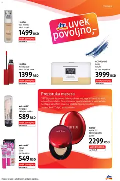 DM Drogerie katalog - pregled DM Drogerie kataloga - važi od 01.10.2025 | Strana: 11 | Proizvode: Tečni puder, Šminka, Puder