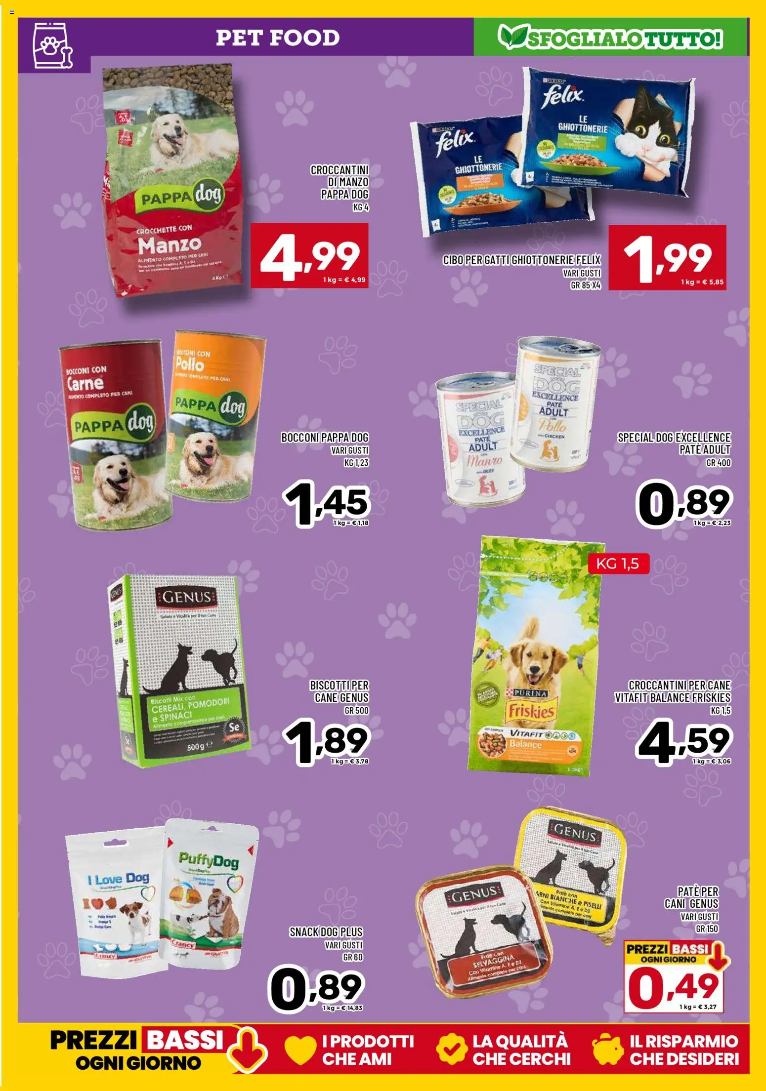 Volantino Il Centesimo del 25.11.2025 | Pagina: 19 | Prodotti: Manzo, Spinaci, Crocchette, Piselli