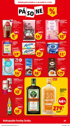 Náhled letáku Penny Market leták - Čtvrtečník od 04.02.2026 | Strana: 27 | Produkty: Budvar, Cukr, Budvar 33, Cukr krystal