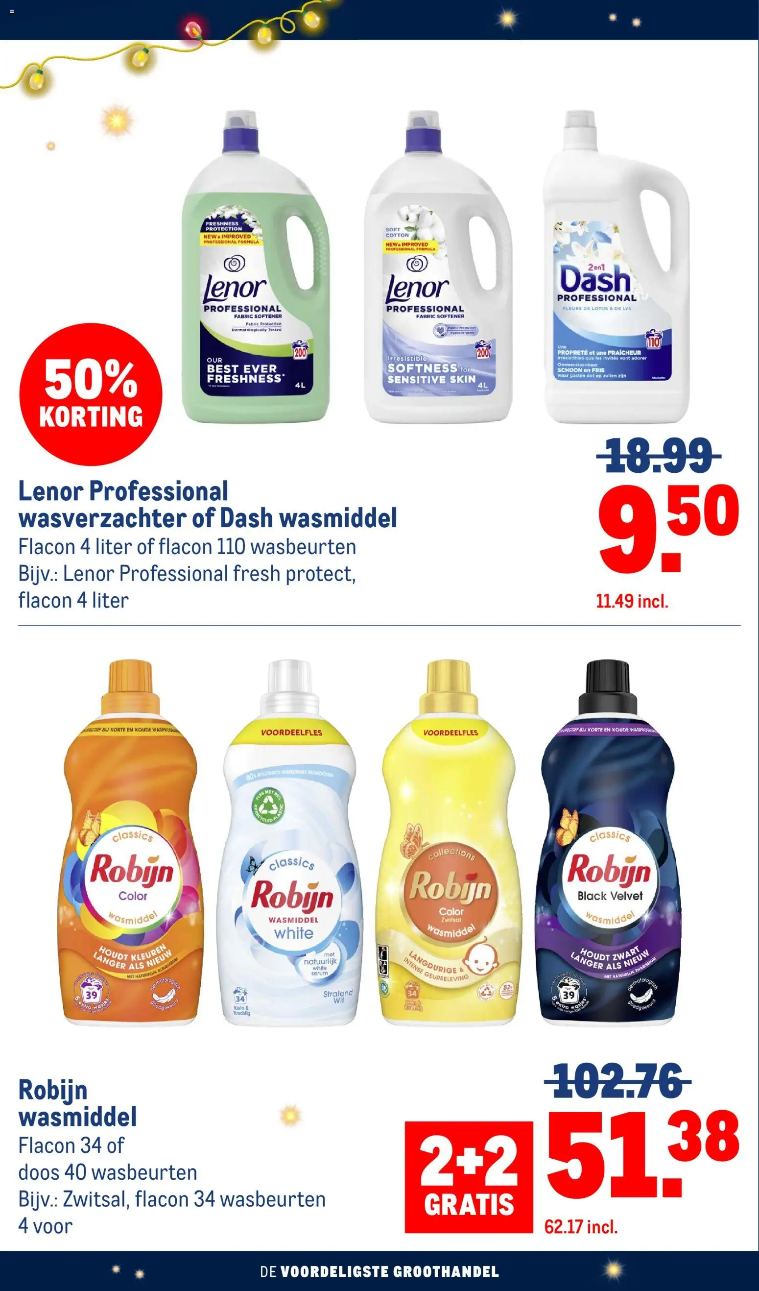 {H1} | Pagina: 102 | Producten: Wasmiddel, Wasverzachter, Robijn, Citrompótló tabletta