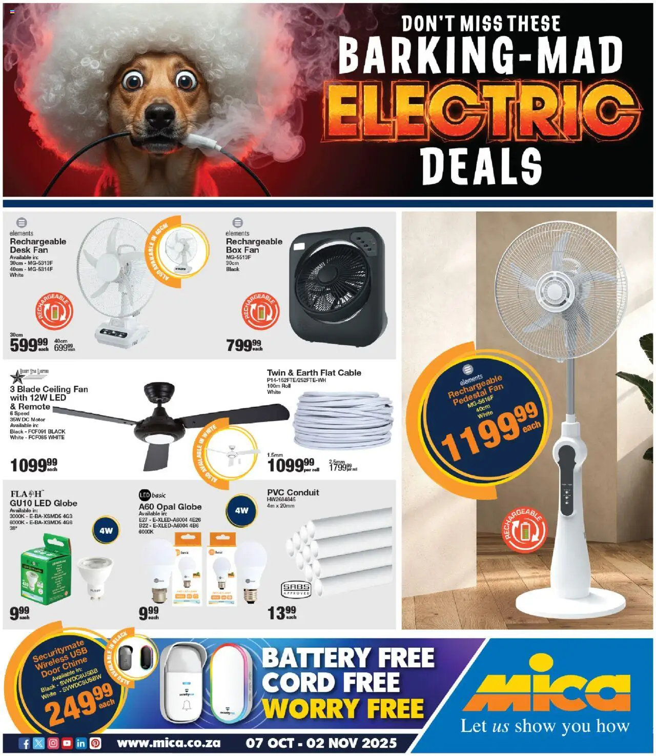 New MICA catalogue – valid from 07.10.2025 | Page: 1 | Products: Desk, Pedestal, USB, Remote