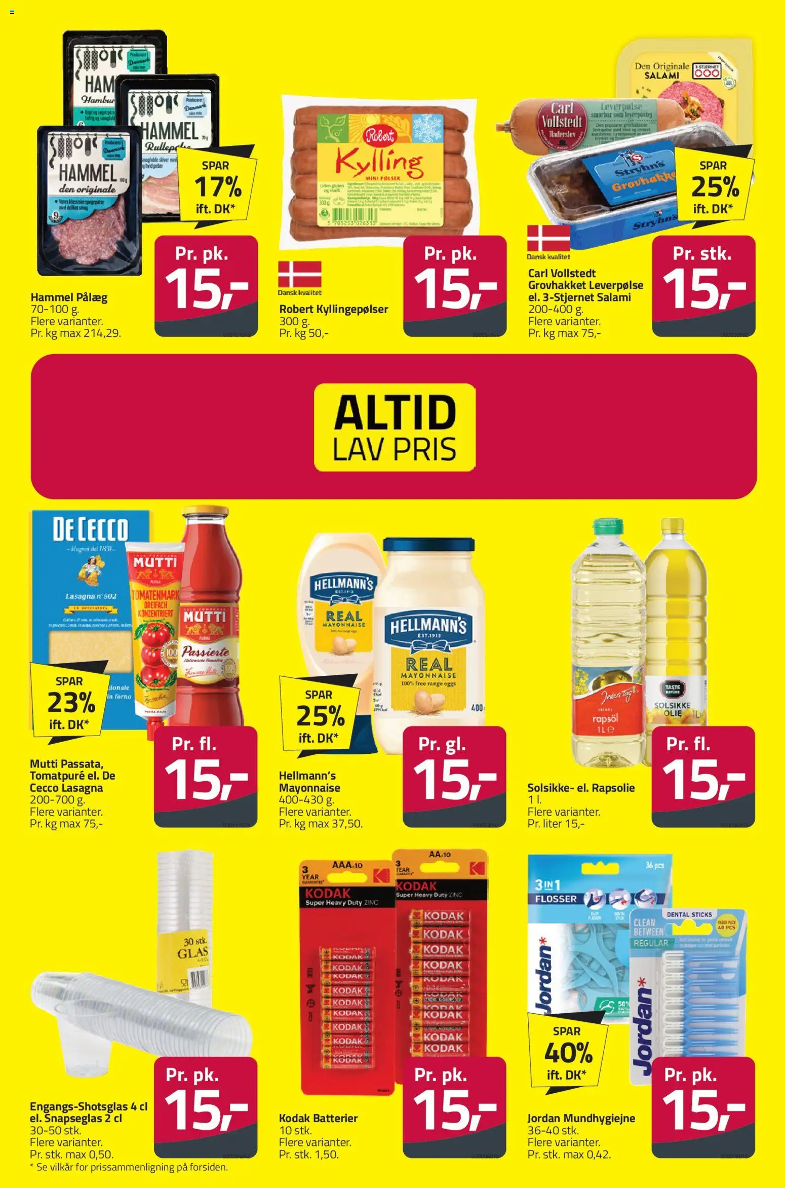 Fleggaard tilbudsavis – gyldig fra 29.04.2026 | Side: 25 | Produkter: Pølser, Kyllingepølser, Peber, Leverpostej