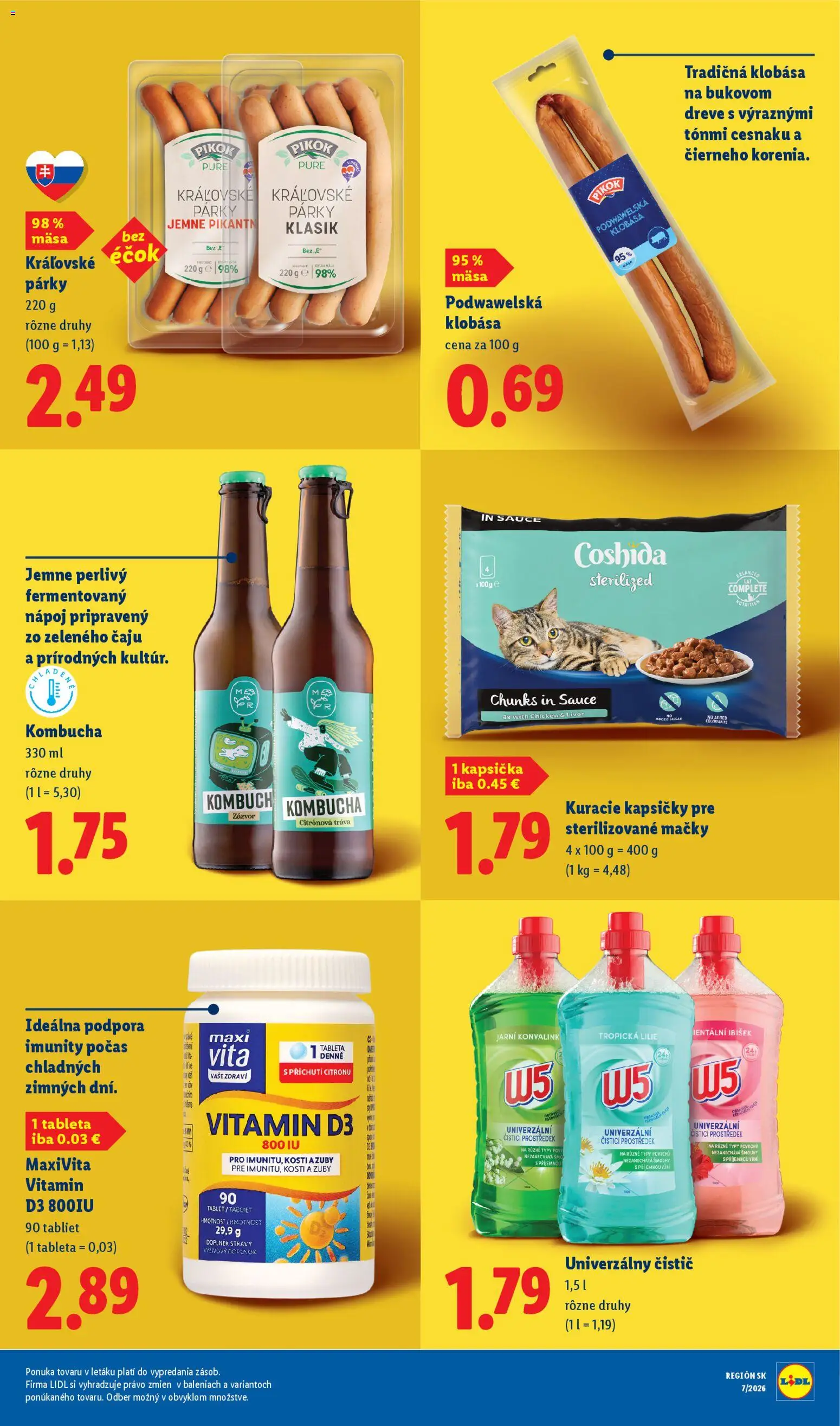 Nové Lidl akcie – leták je platný od 12.02.2026 | Strana: 89 | Produkty: Tablet, Zázvor, Párky