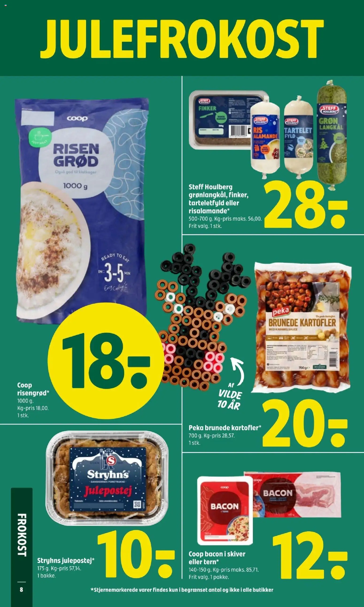 Coop 365 tilbudsavis – gyldig fra 13.11.2025 | Side: 10 | Produkter: Kartofler, Bacon