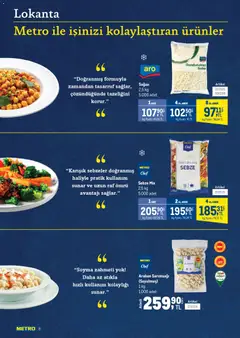 17.12.2025 tarihinden itibaren geçerli olan Metro kataloğu önizlemesi | Sayfa: 8 | Ürünler: Raf, Soğan, Sebze, Sebzeler
