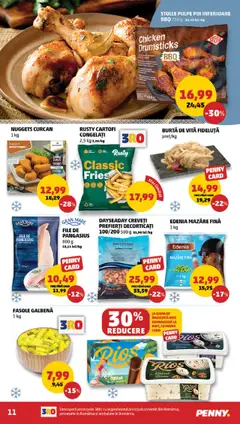Ofertele PENNY valabile de la 15.10.2025 | Pagină: 11 | Produse: Hacıyatmaz Kedi Oyuncağı, Amerikan servis, Înghețată, Cartofi