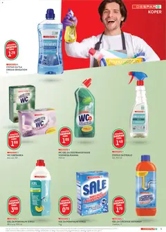 Spar katalog akcije – veljaven od 08.04.2026 | Stran: 5 | Izdelki: Čistilo za steklo, Pomivalni stroj, Tonnelle, Sol
