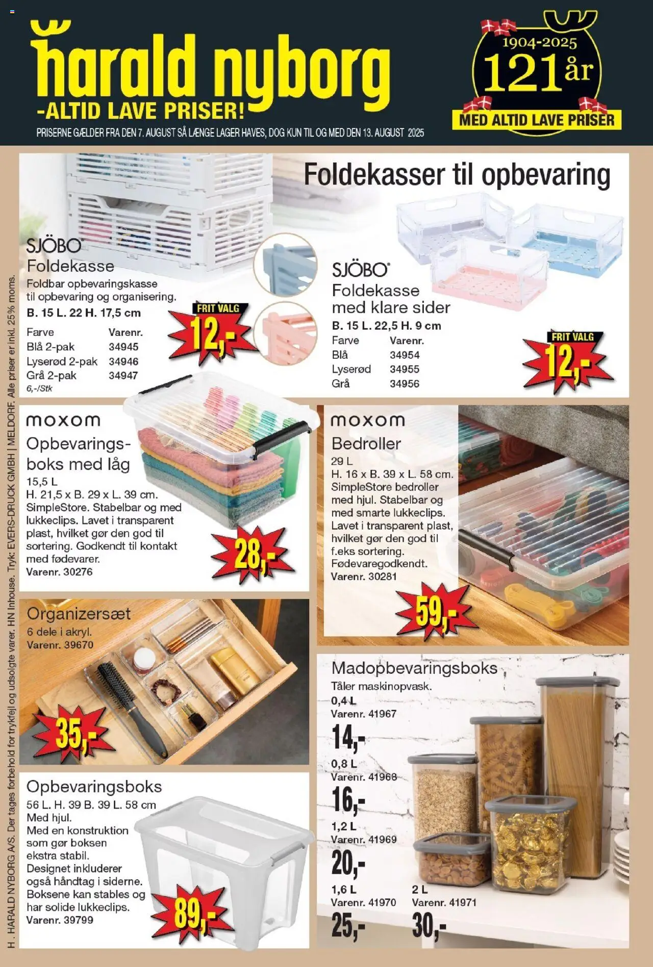 Harald Nyborg Tilbudsavis gyldig fra 07.08.2025 | Side: 54 | Produkter: Boks, Søm