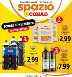 Anteprima del volantino Spazio Conad Scorta Convenienza catalogo valido a partire dal 23.09.2025