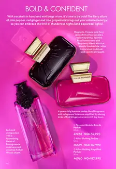 Offer preview "Oriflame - Catalogue 12/2025" | Page: 46 | Products: Fragrance, Žilica, Lemon, Gyepszellőztető