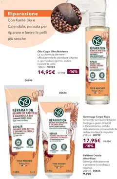Anteprima del volantino Yves Rocher Catalogo Novità valido a partire dal 30.01.2026 | Pagina: 58 | Prodotti: Balsamo, Olio corpo, Olio, Doccia