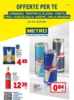 Anteprima del volantino Volantino Metro	 valido a partire dal 15.05.2025