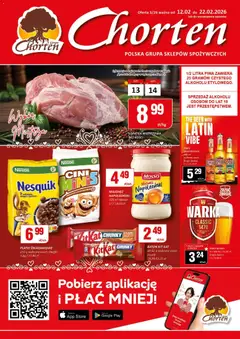 Pogląd oferty "Chorten Gazetka" - ważna od 12.02.2026