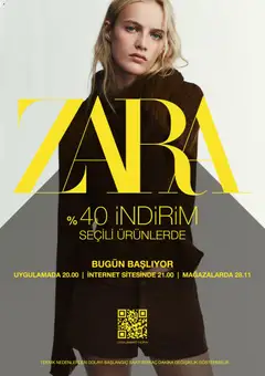 27.11.2025 tarihinden itibaren geçerli olan Zara kataloğu önizlemesi