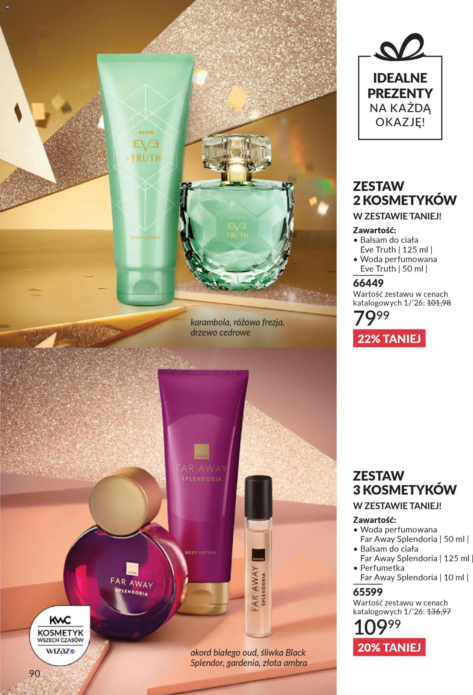 Avon Katalog 1 2026 od 01.01.2026 | Strona: 89 | Produkty: Body, Lotion, Woda