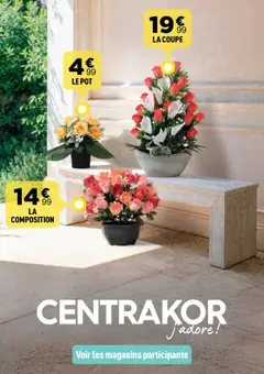 Centrakor - Prévisualisation de Centrakor catalogue La Toussaint valide à partir de 29.09.2025